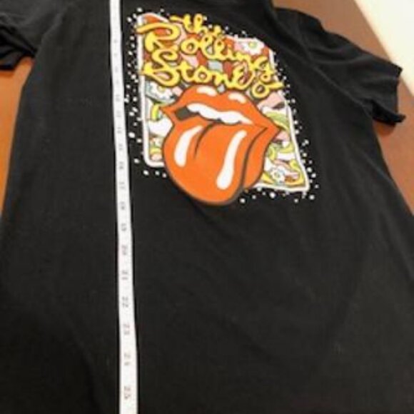 The Rolling Stones Unisex Black Graphic T-Shirt Size L Pre-Owned. - Picture 9 of 14